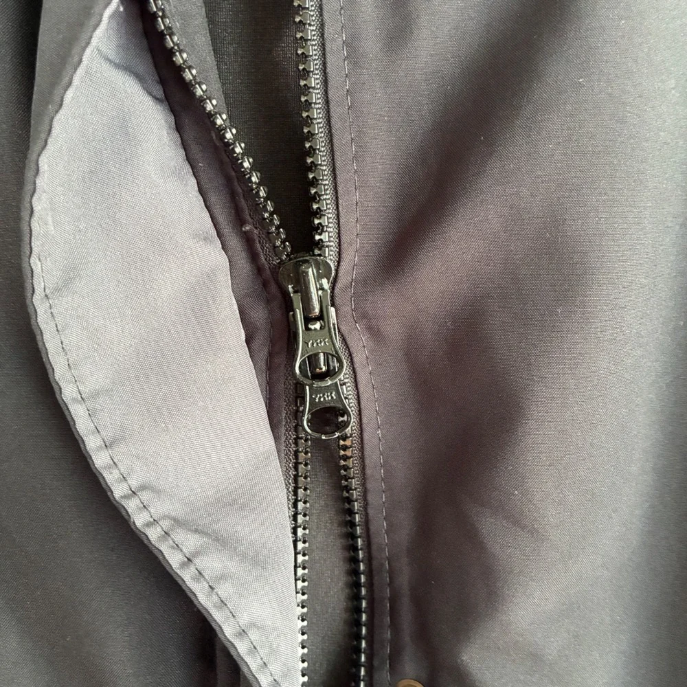 Vtg Forrester's Gore-Tex Jacket Mens M Gray Black Colorblock Full Zip USA Oregon